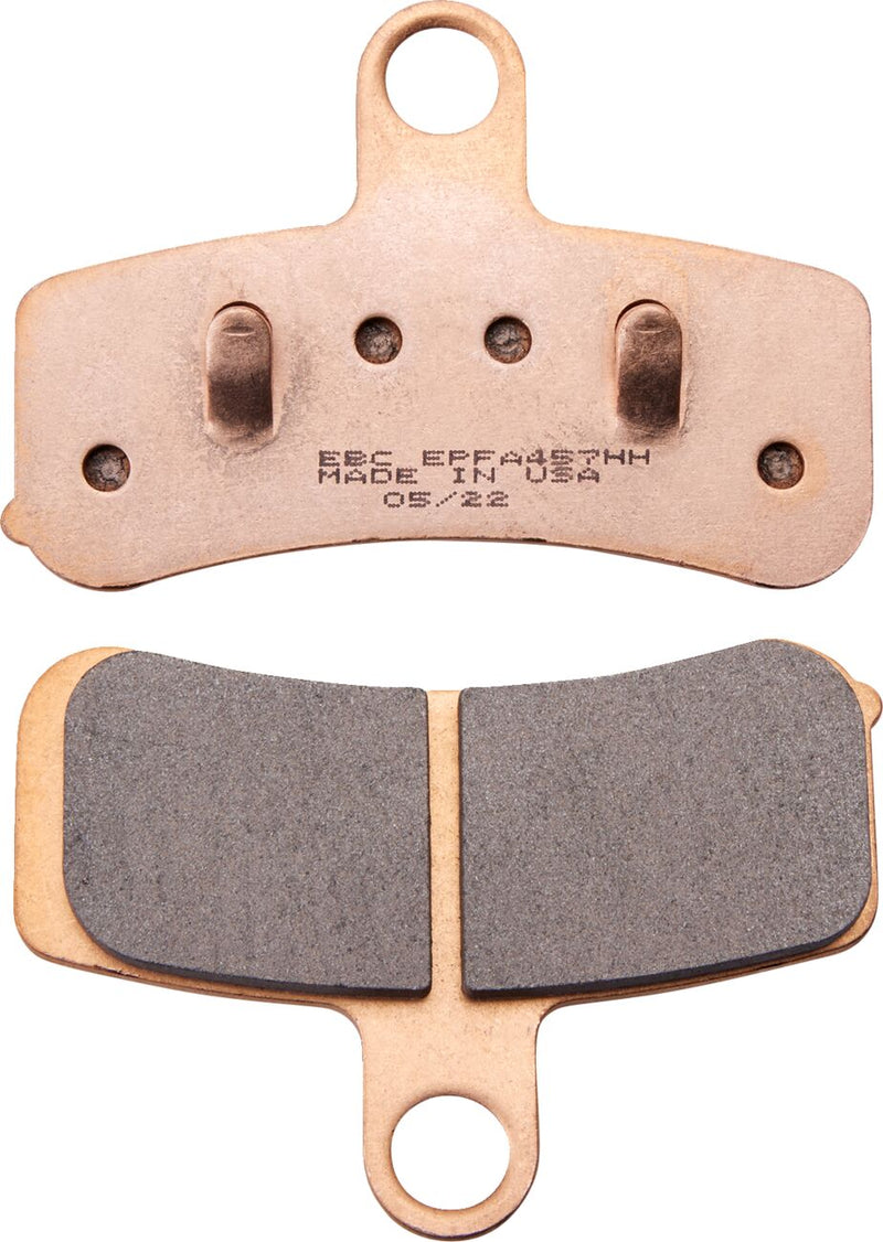 EBC Extreme Performance Sintered "EPFA" Brake Pads for 2008-2017, 2021-2022 Harley-Davidson EPFA-HH Series Front Sintered Metal Copper Set of 2 #EPFA457HH