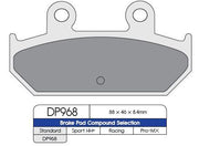 DP Brakes Standard Sintered Metal Brake Pads for 2002-2020, 2022-2024 SUZUKI Multi-Purpose Rear Copper Alloy Pair