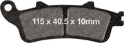 EBC Sintered "HH" Brake Pads for 2001-2017 HONDA FA-HH Series Rear Sintered Metal Copper Alloy Set of 2 #FA261/2HH