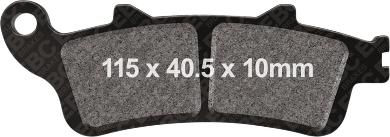 EBC Sintered "HH" Brake Pads for 2001-2017 HONDA FA-HH Series Rear Sintered Metal Copper Alloy Set of 2 #FA261/2HH
