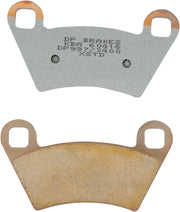 DP Brakes ATV/UTV Sintered Metal Brake Pads for 2006-2024 POLARIS Front Rear Copper Alloy Set of 2