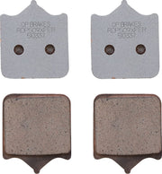 DP Brakes RDP X-Race Titanium Sintered Brake Pads RDP Racing Front Sintered Metal Copper Alloy Set of 4 #RDP509