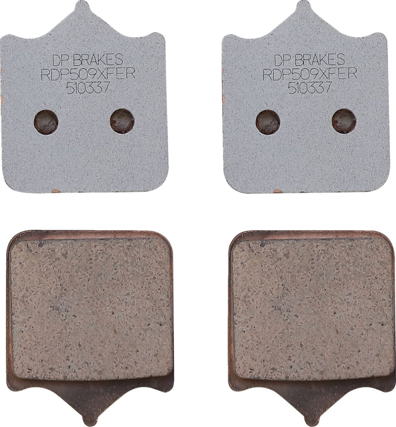 DP Brakes RDP X-Race Titanium Sintered Brake Pads RDP Racing Front Sintered Metal Copper Alloy Set of 4 #RDP509
