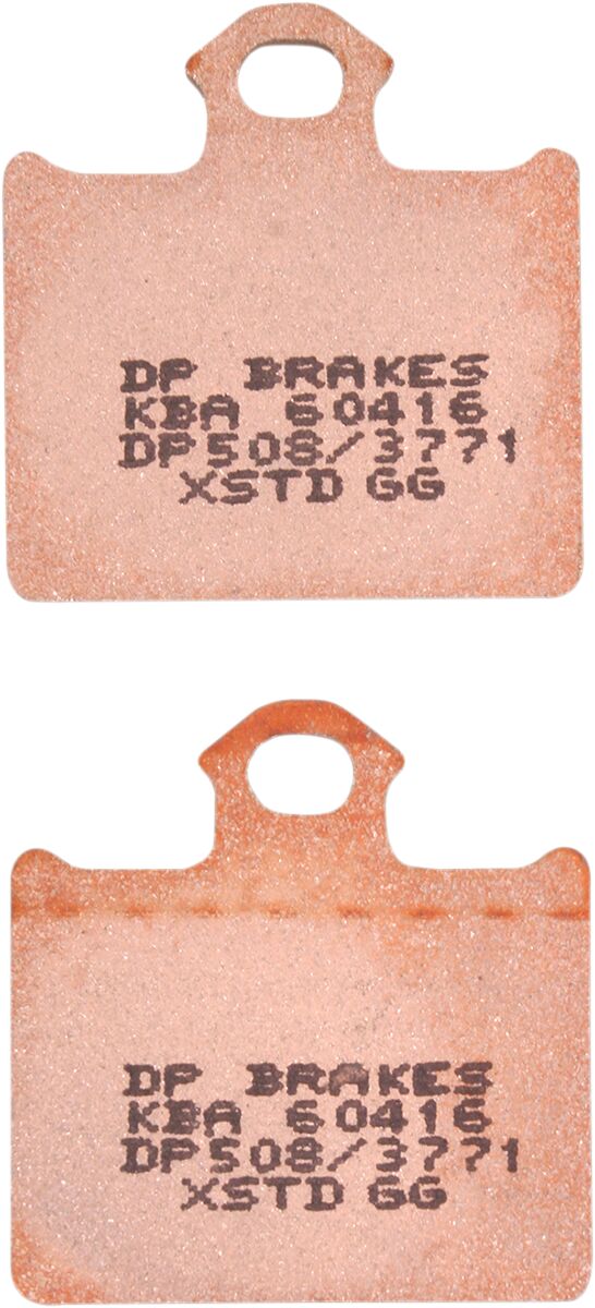 DP Brakes Standard DP Sintered Brake Pads Rear Sintered Metal Set #DP508