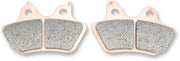 Drag Specialties Sintered Metal Harley/Buell Brake Pads Fits Harley-Davidson Dyna, Softail, Sportster, Touring, V-Rod Models 2000-2017