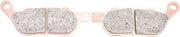 Drag Specialties Sintered Metal Harley/Buell Brake Pads Fits Harley-Davidson Dyna, Softail Models 2007-2017