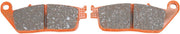 EBC Semi-Sintered "V" Brake Pads FA-V Series Front Rear Semi-Sintered Metal Copper Set of 2 #FA196V