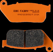 EBC Harley/Buell Brake Pads for 2004-2013 Harley-Davidson FA-V Series Front Semi-Sintered Metal Copper Set of 2 #FA381V