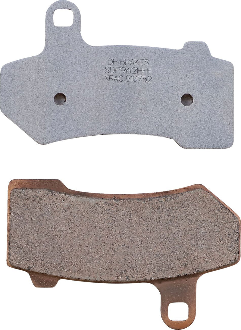 DP Brakes Sintered Metal Harley/Buell Brake Pads - Set of 2, Copper Alloy, SDP Sport HH+ for Harley-Davidson Touring, Softail, Trike & V-Rod 2003-2024