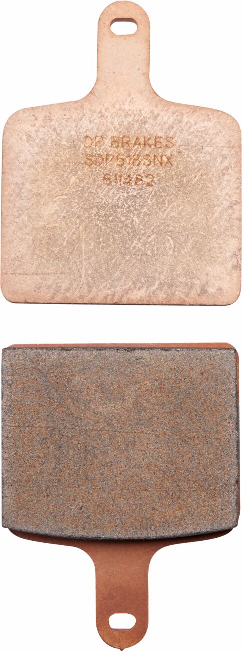 DP Brakes SDP Pro-SNX HH+ Sintered Brake Pads Front Sintered Metal Copper Alloy Set of 2 #SDP518SNX