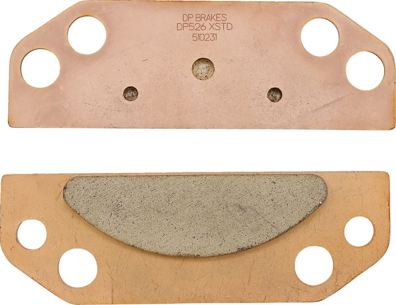 DP Brakes ATV/UTV Sintered Metal Brake Pads for 2005-2018 POLARIS RANGER Rear Copper Alloy Set of 2 #DP526