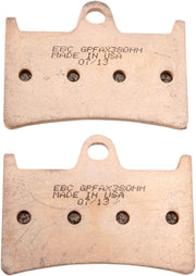 EBC Sintered Road Race "GPFAX" Brake Pads for 1998-2026 YAMAHA GPFAX-HH Series Front Sintered Metal Set of 2 #GPFAX380HH