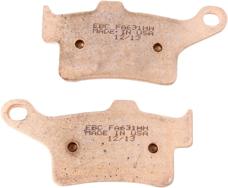 EBC Sintered "HH" Brake Pads FA-HH Series Rear Sintered Metal Copper Alloy Set of 2 #FA631HH