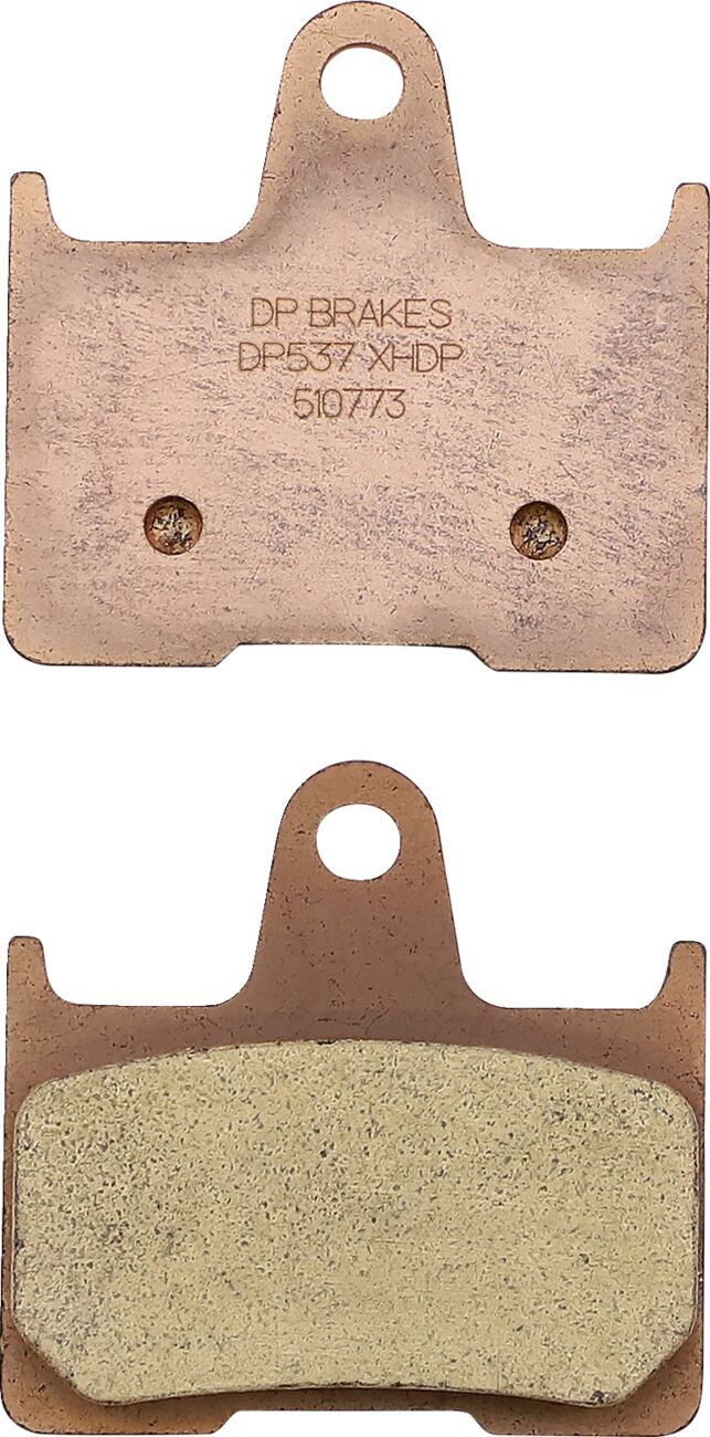 DP Brakes Sintered Metal Harley/Buell Brake Pads - 59,8 mm (2-23/64"), Copper Alloy, 57 mm (2-1/4") for Harley-Davidson Sportster 2014-2022