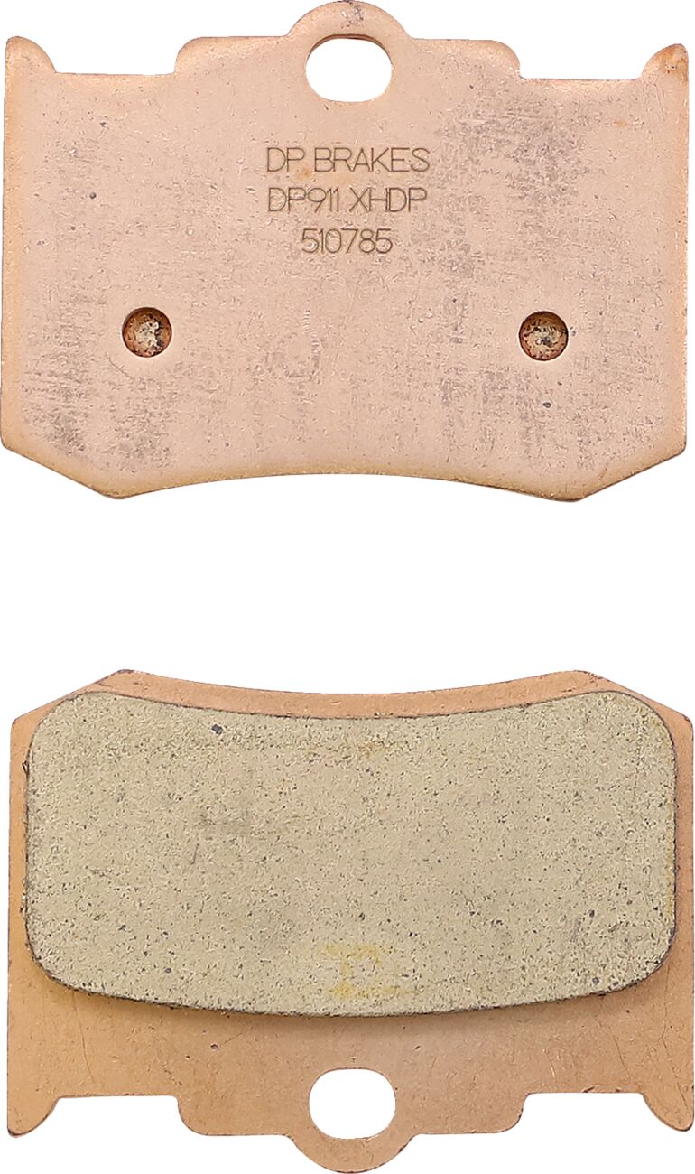 DP Brakes Sintered Metal Caliper Brake Pads - Set of 2, 69,4 mm (2-47/64"), 48,8 mm (1-59/64") for 2010 INDIAN CHIEF 105 Bomber