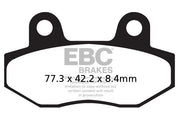 EBC FA-HH Series Sindered Brake Pads for 2003-2016 HYOSUNG Street Front Rear Sintered Metal Pair