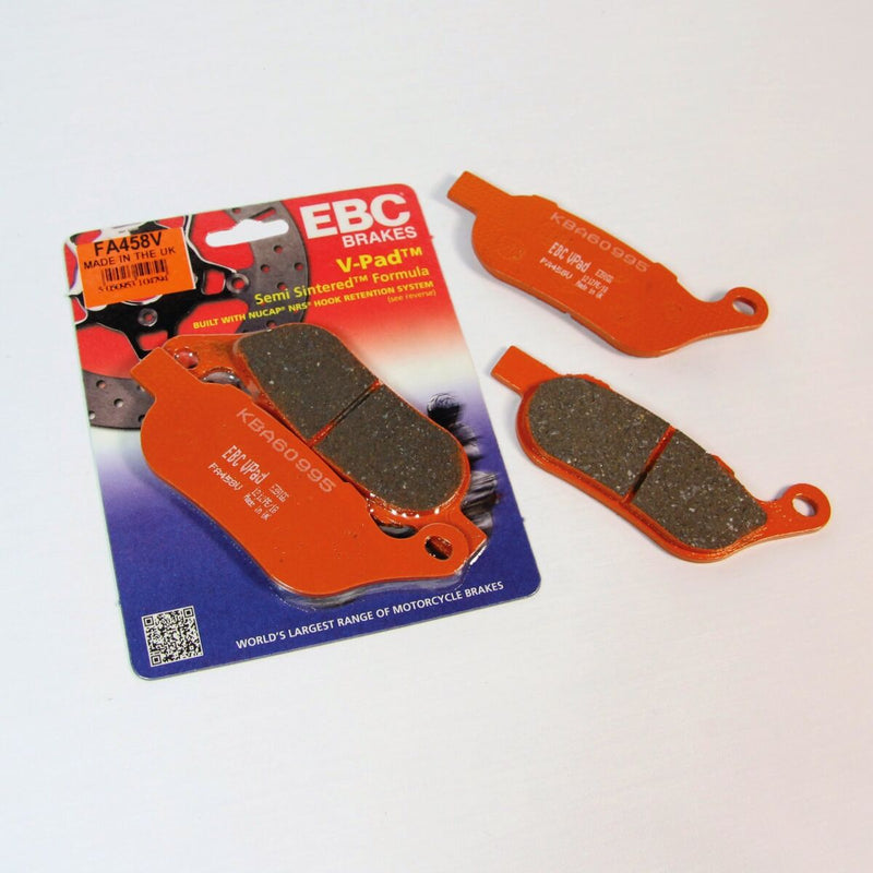 EBC Vee Semi-Sintered Brake Pads Street Rear Semi-Sintered Metal Semi-Metallic Pair