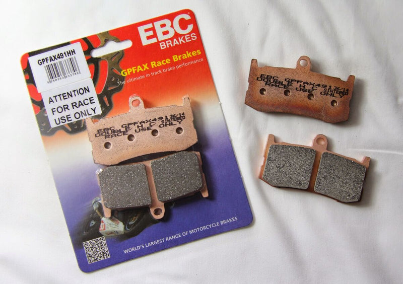 EBC GPFAX Series Race Sindered Brake Pads for 2013-2016 TRIUMPH Track Front Sintered Metal Pair