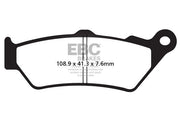 EBC SFA-HH Series Sindered Scooter Brake Pads for 2000-2003 BMW Street Front Sintered Metal Pair #SFA209/2HH