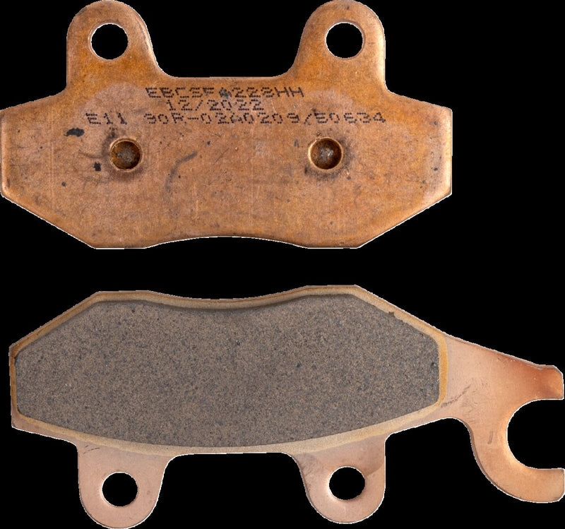 EBC Scooter "SFA" Double-H Sintered Brake Pads SFA-HH Series Front Left Sintered Metal Copper Alloy Set of 2 #SFA228HH