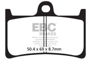 EBC SFA-HH Series Sindered Scooter Brake Pads for 2008-2026 YAMAHA Street Front Sintered Metal Pair #SFA252HH