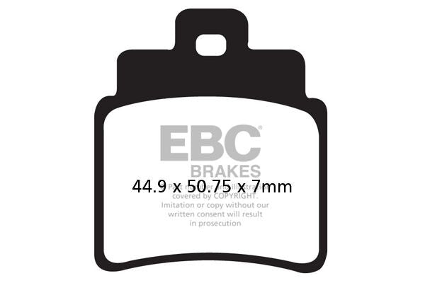 EBC SFA-HH Series Sindered Scooter Brake Pads Street Front Sintered Metal Pair