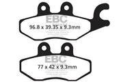 EBC SFA-HH Series Sindered Scooter Brake Pads Street Front Rear Sintered Metal Pair #SFA418HH