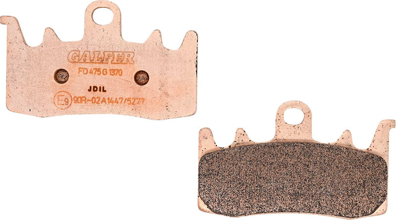 Galfer HH Sintered Brake Pads Front Rear Sintered Metal Copper Alloy Pair #FD475G1370