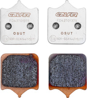 Galfer HH Sintered Ceramic Brake Pads for 2010-2025 BMW S 1000 R Front Set of 4