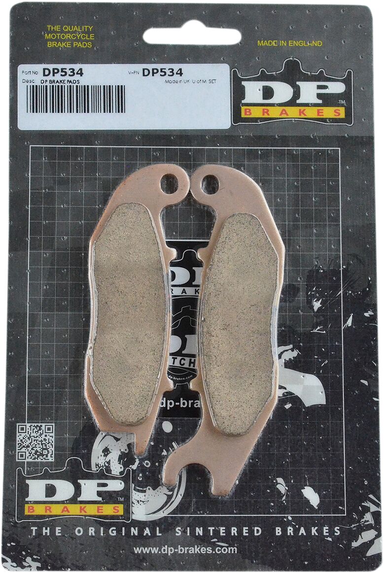 DP Brakes Standard DP Sintered Brake Pads Front Sintered Metal Set #DP534