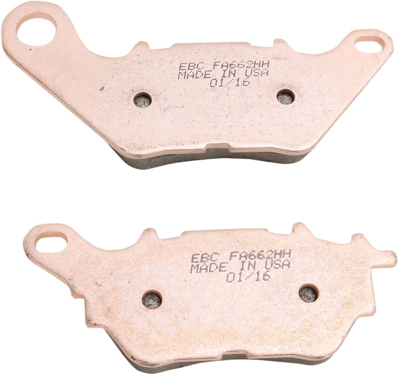 EBC Sintered "HH" Brake Pads for 2015-2022 YAMAHA FA-HH Series Rear Sintered Metal Copper Alloy Set of 2 #FA662HH