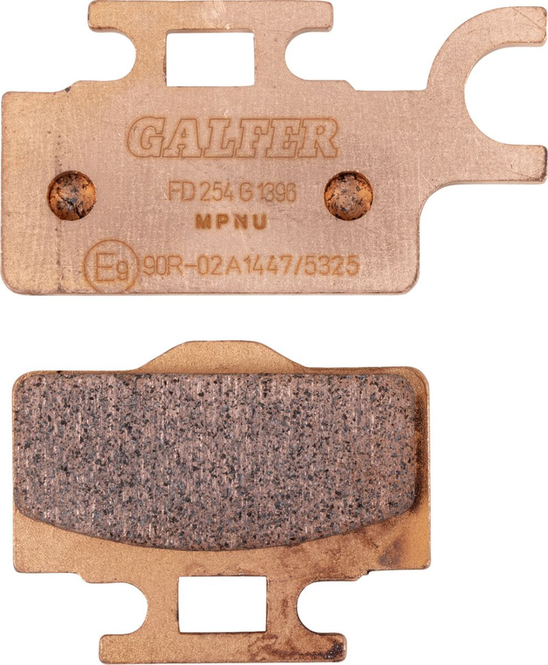 Galfer MX Pro Brake Pads Front Sintered Metal Copper Alloy Set of 2 #FD254G1396