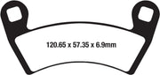 EBC Long-Life Sintered "R" Brake Pads for 2013-2021 POLARIS FA-R Series Front Rear Sintered Metal Bronze Set of 2 #FA656R