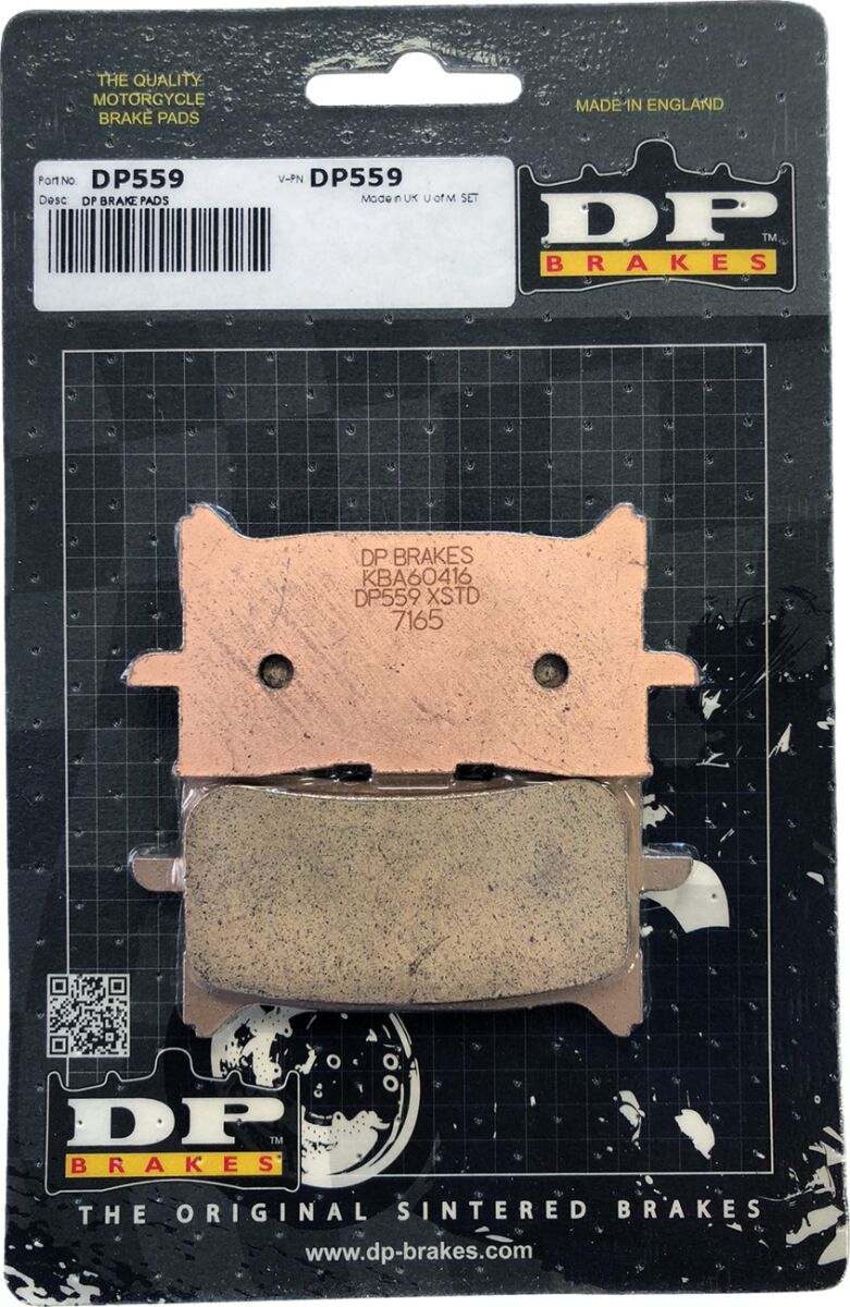 DP Brakes Standard DP Sintered Brake Pads for 2016-2024 HONDA Front Sintered Metal Set #DP559