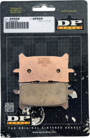 DP Brakes Standard DP Sintered Brake Pads for 2016-2024 HONDA Front Sintered Metal Set