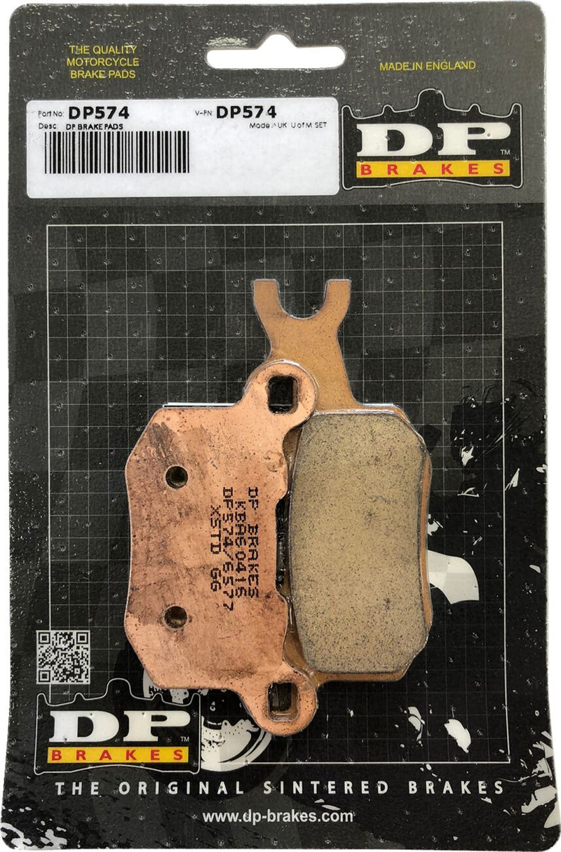 DP Brakes ATV/UTV Sintered Metal Brake Pads for 2016-2024 CAN AM (BRP) Rear Right Copper Alloy Set of 2
