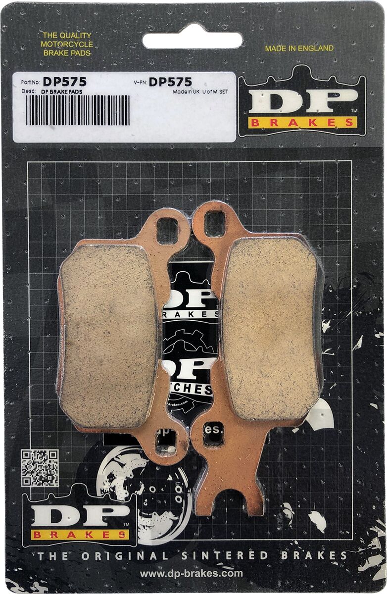 DP Brakes ATV/UTV Sintered Metal Brake Pads for 2016-2024 CAN AM (BRP) Rear Left Copper Alloy Set of 2