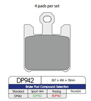 DP Brakes Standard Sintered Metal Brake Pads Multi-Purpose Front Pair