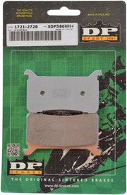 DP Brakes SDP Sport HH+ Sintered Brake Pads for 2017-2025 HONDA Front Sintered Metal Copper Alloy Set of 2 #SDP580HH+