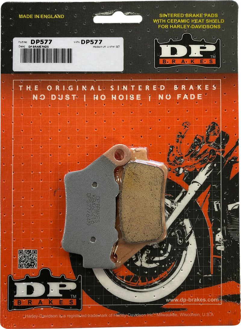 DP Brakes Sintered Metal Indian/Victory Brake Pads Rear Copper Alloy Set