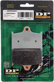 DP Brakes Standard DP Sintered Brake Pads for 2009-2018 TRIUMPH Front Sintered Metal Set #SDP503HH+