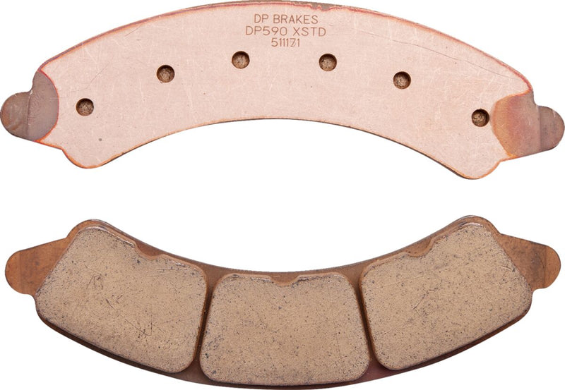 DP Brakes ATV/UTV Sintered Metal Brake Pads for 2019-2021 POLARIS RZR XP 4 1000 TURBO S 4X4 Front Copper Alloy Set of 2