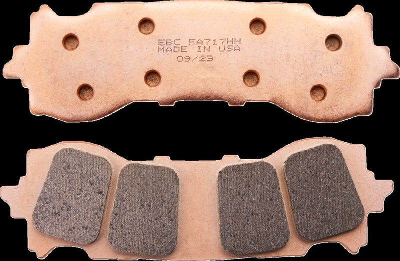 EBC Sintered "HH" Brake Pads for 2018-2022 HONDA GL 1800 ABS FA-HH Series Front Sintered Metal Copper Alloy Set of 2 #FA717HH