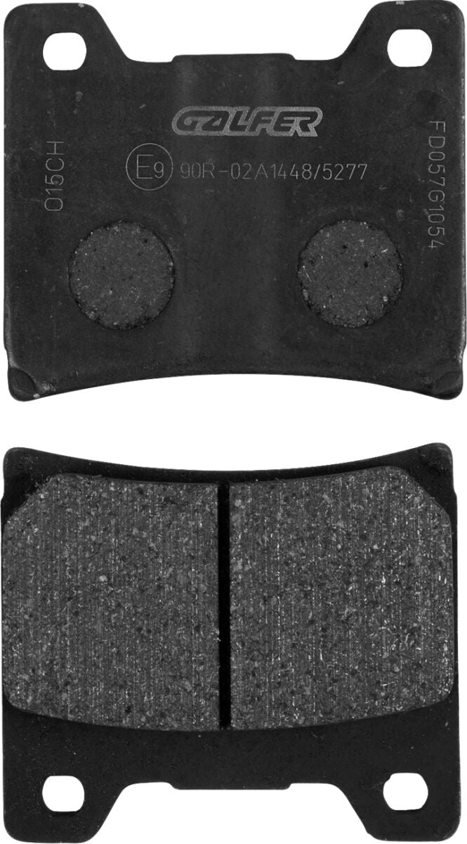 Galfer Semi-Metallic Brake Pads for 1983-1992, 1999-2002 YAMAHA Front Rear Semi-Sintered Metal Set of 2 #FD057G1054