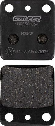 Galfer Semi-Metallic Brake Pads Front Rear Semi-Sintered Metal Set of 2 #FD095G1054