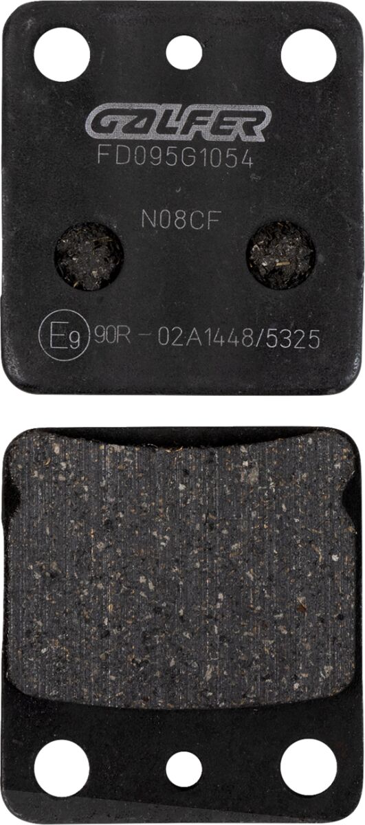 Galfer Semi-Metallic Brake Pads Front Rear Semi-Sintered Metal Set of 2 #FD095G1054