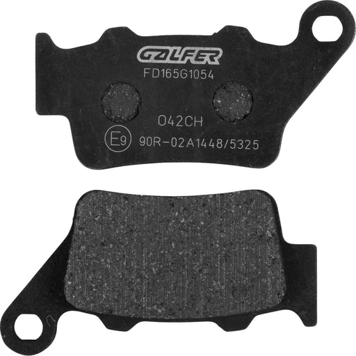 Galfer Semi-Metallic Brake Pads Rear Semi-Sintered Metal Set of 2 #FD165G1054