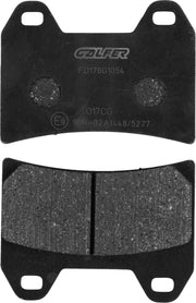 Galfer Semi-Metallic Brake Pads Front Semi-Sintered Metal Set of 2