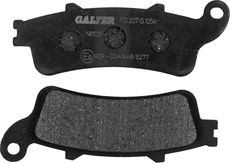 Galfer Semi-Metallic Brake Pads Front Rear Semi-Sintered Metal Set of 2 #FD207G1054