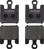Galfer Semi-Metallic Brake Pads Front Semi-Sintered Metal Set of 4 #FD290G1054